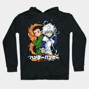 Dynamic Duo: Gon and Killua - Hunter x Hunter Design Hoodie